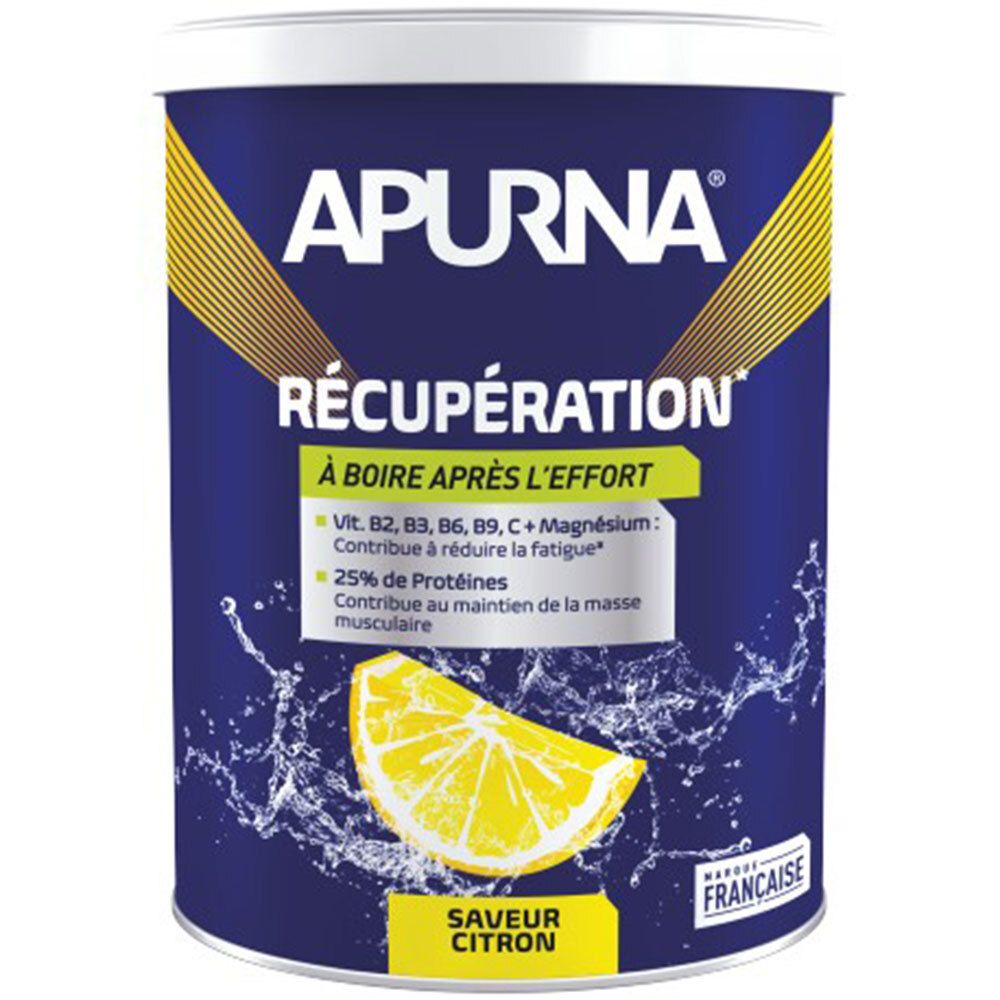 Lactalis Nutrition Diet Apurna Boisson De Récupération Citron Poudre Pour La Préparation D'une Solution 400 G