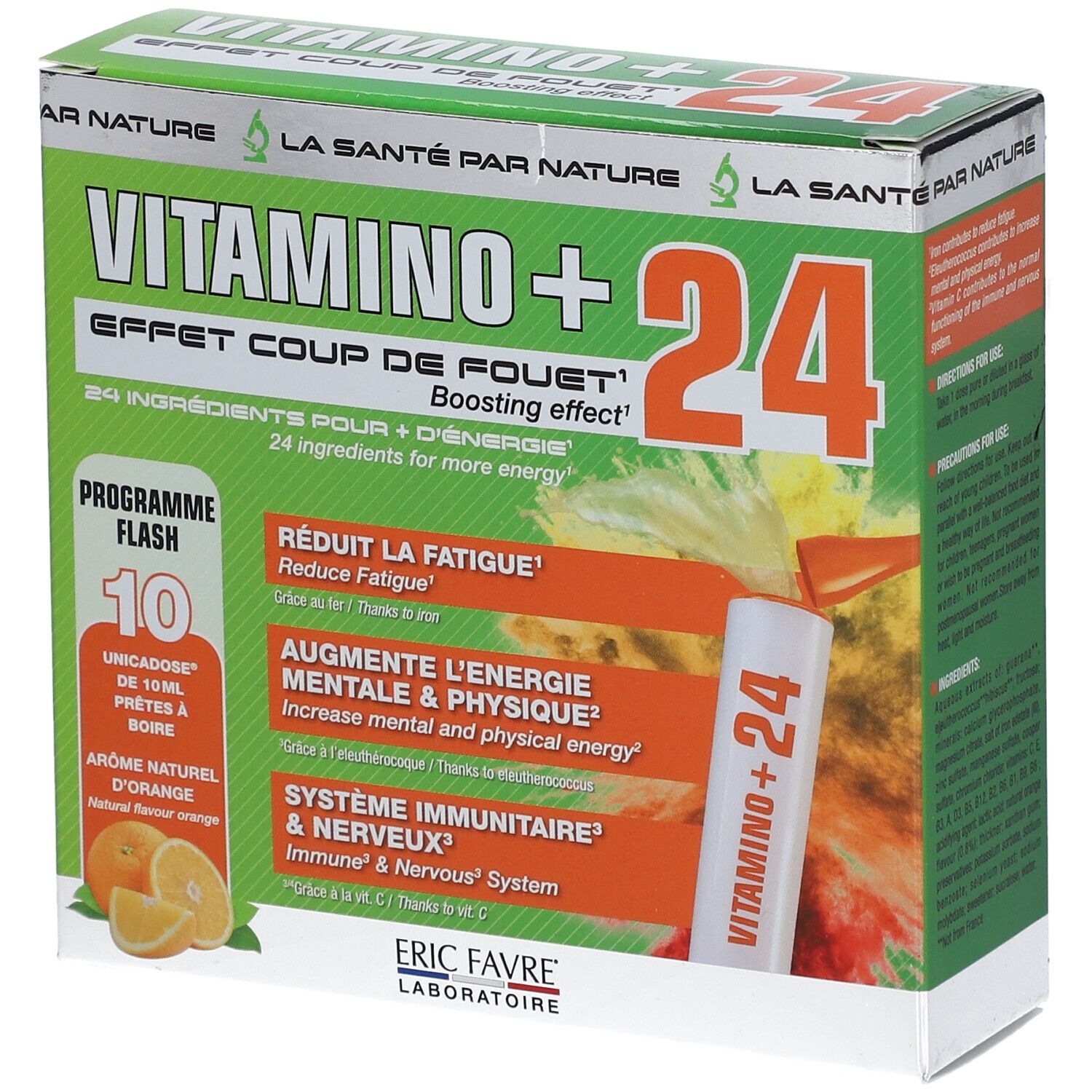 Eric Favre Vitamino + Unicadoses - Immunité, Fatigue, Multivitamines Et Minéraux Goutte(S) Orale(S) 100 Ml Enfants