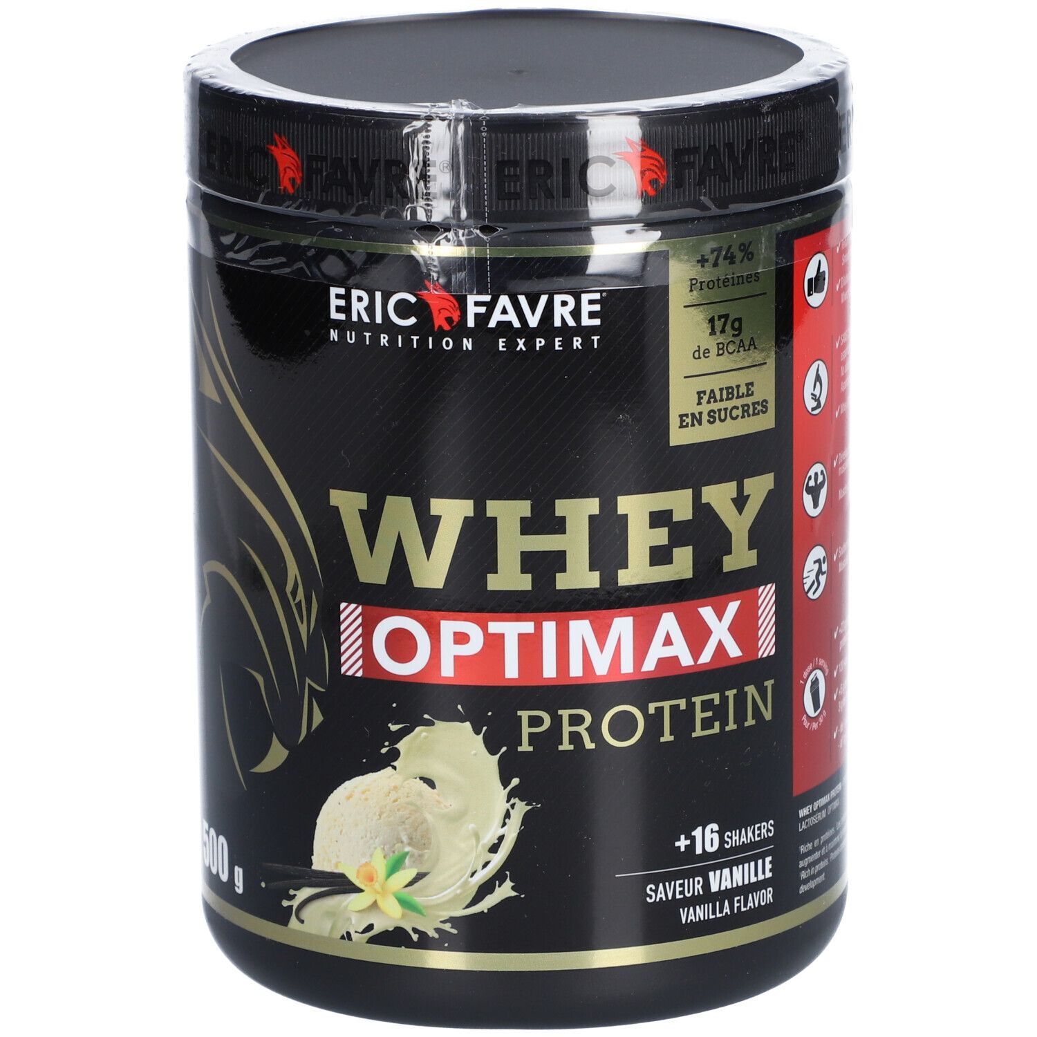 Eric Favre Unisex Whey Optimax Protein (500G) - Image 3