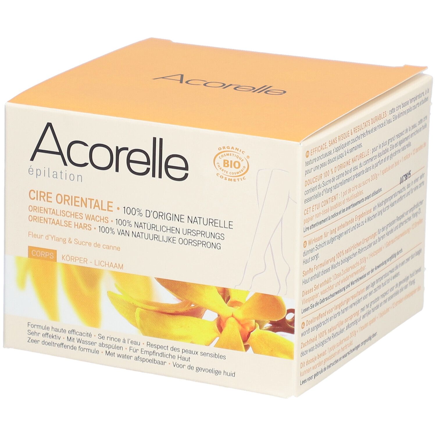 Acorelle Cire Orientale Avec Bande 300 g Cire