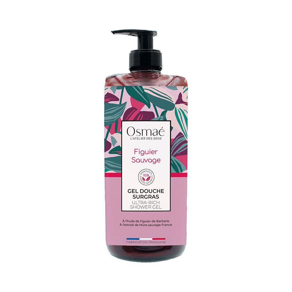 Osmaé Gel Douche Surgras Figuier Sauvage Douche 1000 Ml
