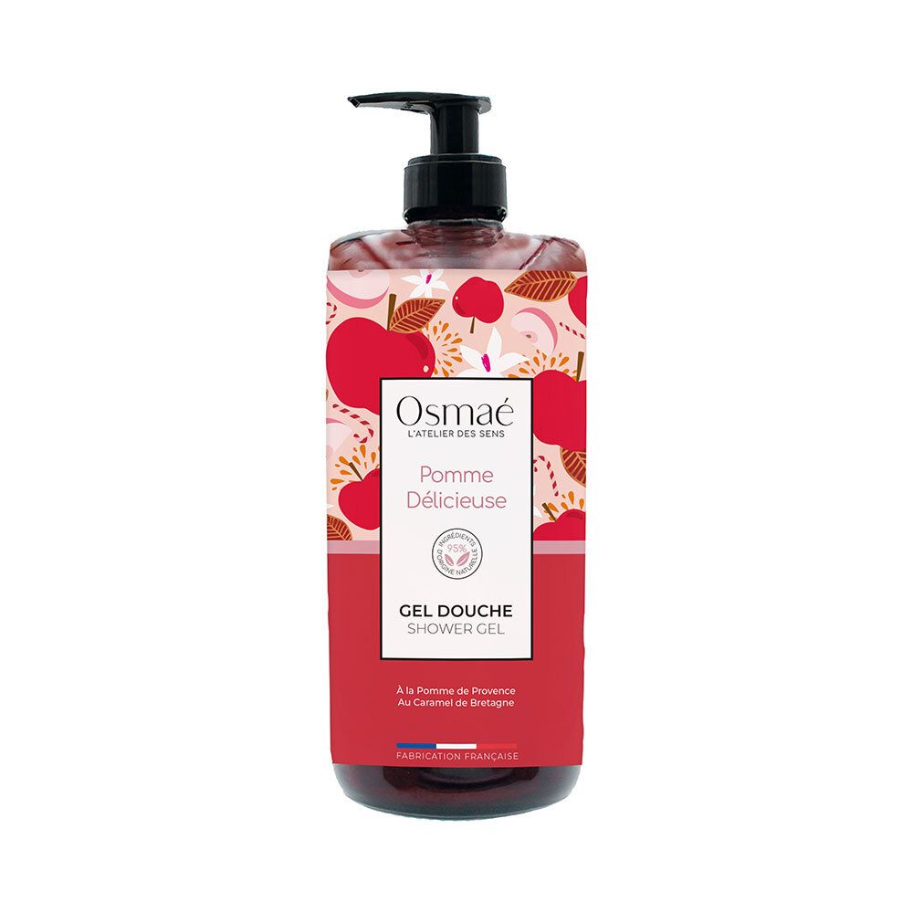 Osmaé Gel Douche Pomme Délicieuse 1000 Ml