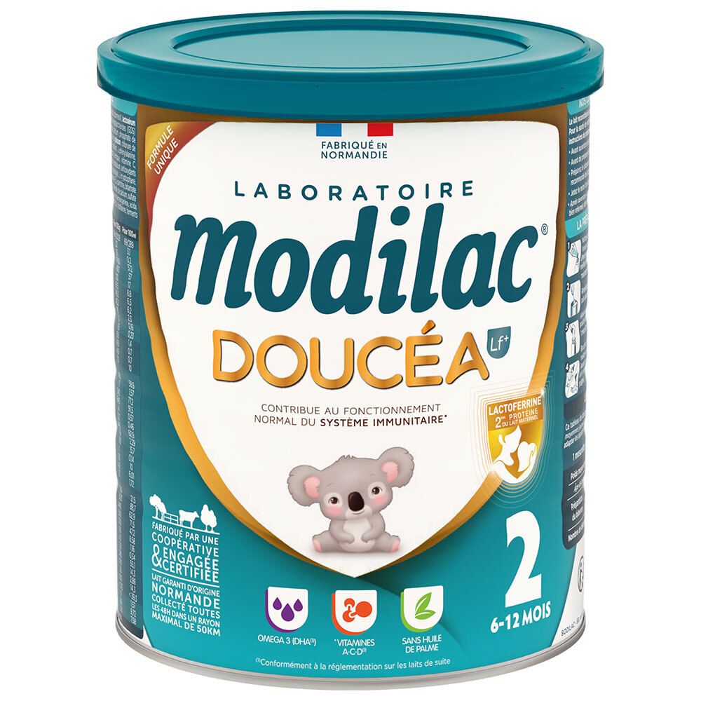 Modical Lait bébé en poudre 2ème âge Doucéa 820 g Poudre