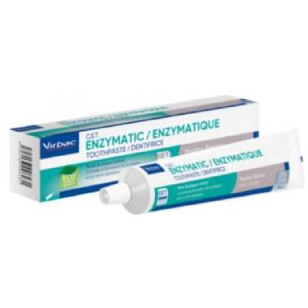 Virbac C.E.T. Enzymatique Dentifrice Chien Goût Poulet 70 g Pâte