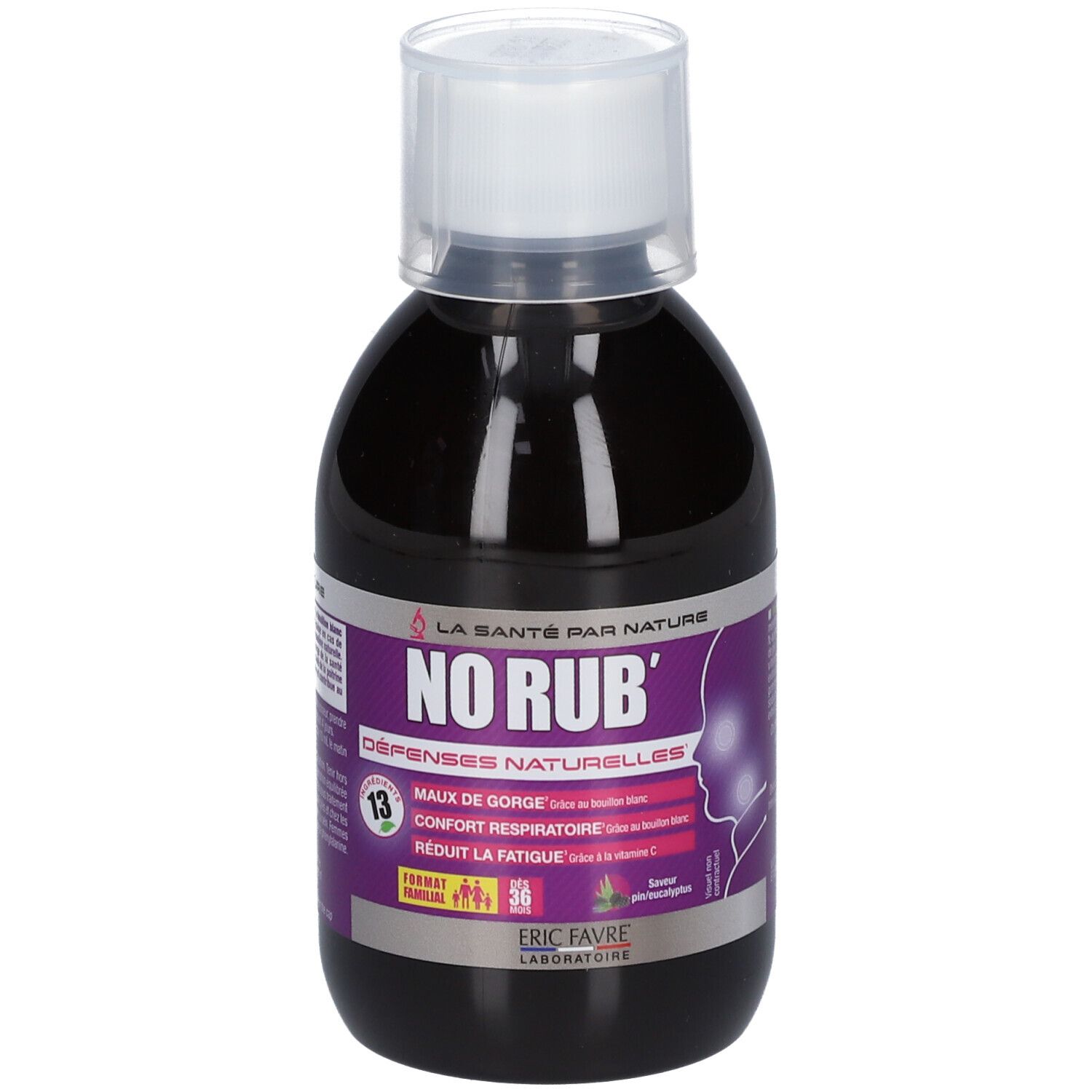 Eric Favre No'rub - Défenses Naturelles Sirop 200 Ml