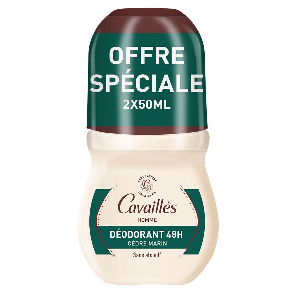 Rogé Cavaillès L'Homme Déodorant fraîcheur 48h Roll-on 100 ml Rouleau