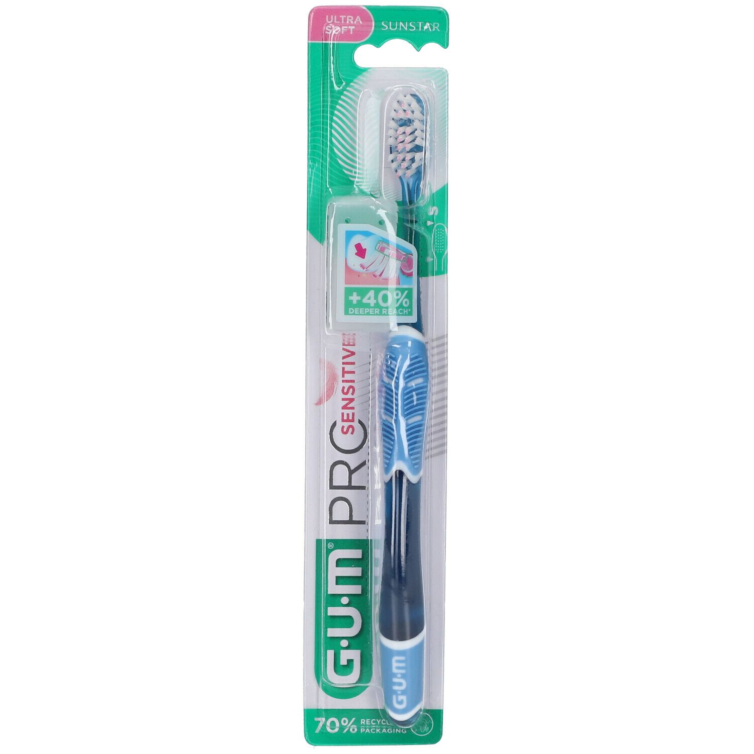 Gum Gum® Pro Sensitive Brosse À Dents Ultra Soft 510 Brosse(S) À Dents 1 Pc(S)