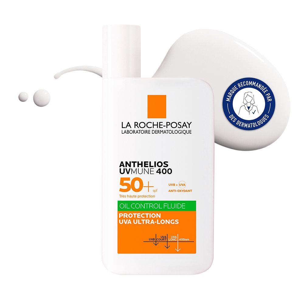 La Roche Posay Anthelios UVmune 400 Fluide Matifiant Oil Control SPF50+ 50 ml Émulsion