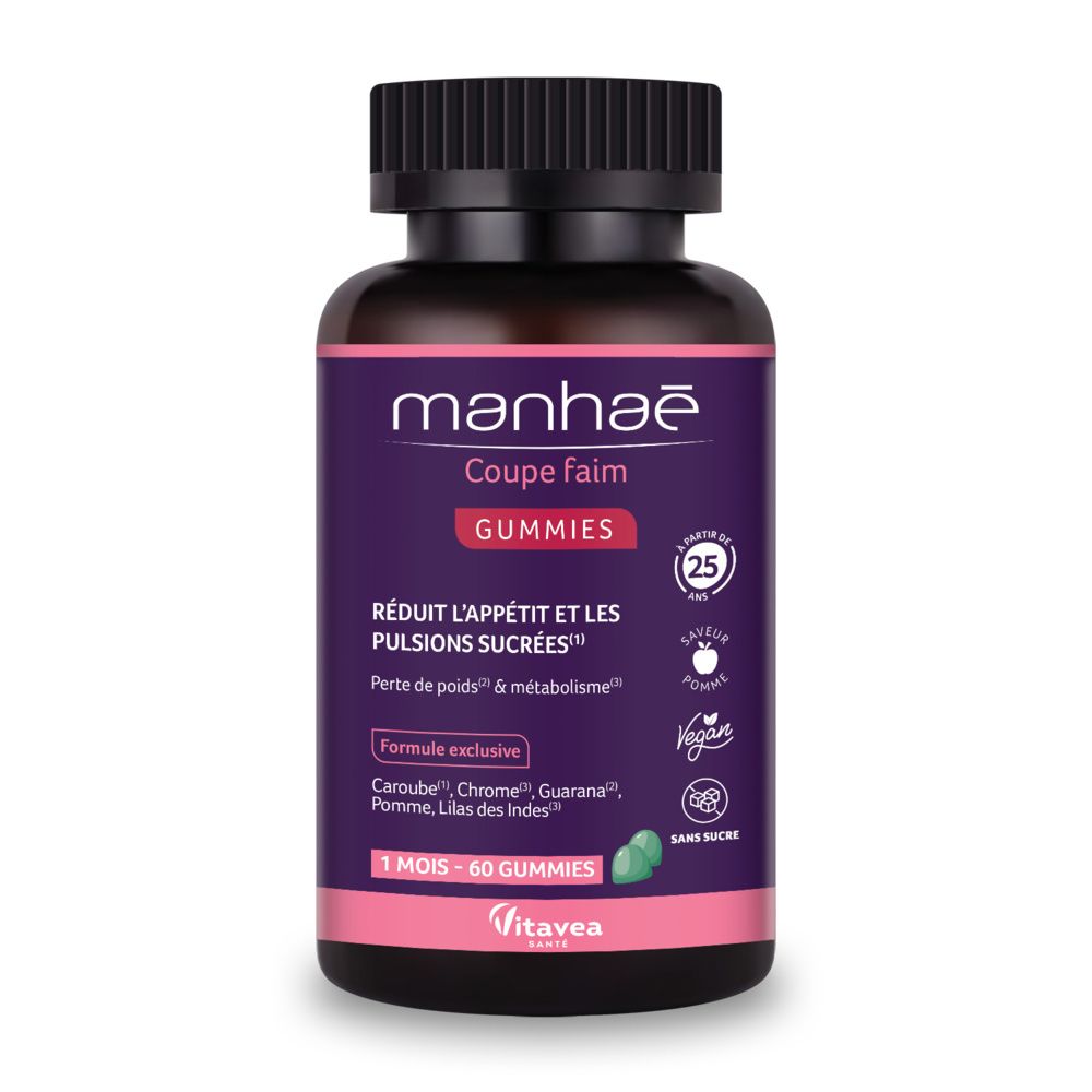 Manhaé Manhae Coupe Faim Gummies 60 Pc(S)