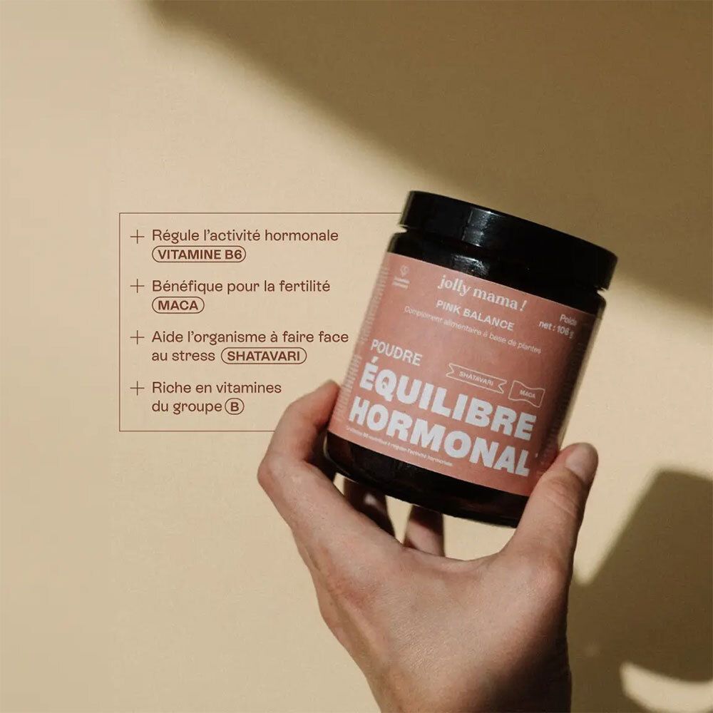 Pdm To Be Maintained Jolly Mama Pink Balance Poudre Pour La Préparation D'une Solution 108 G Enfants