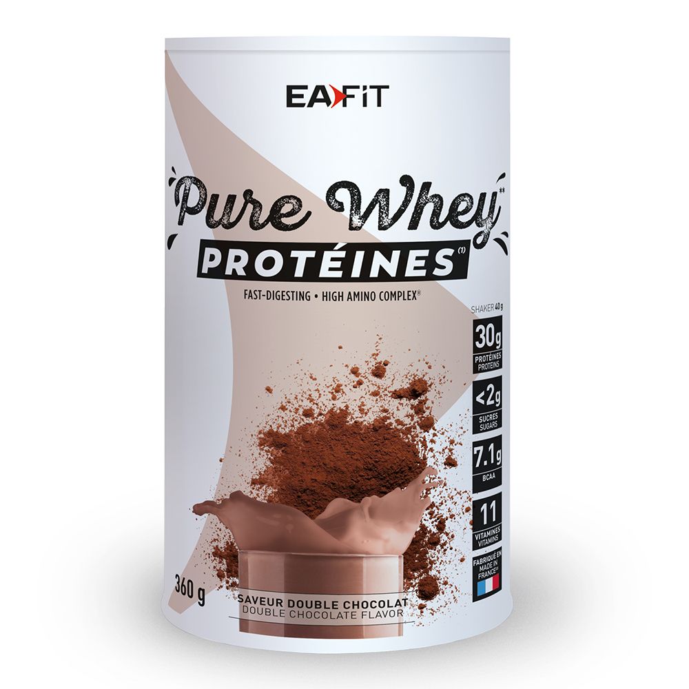 Ea Fit Noir Protéine Double Chocolat Pure Whey - Image 3