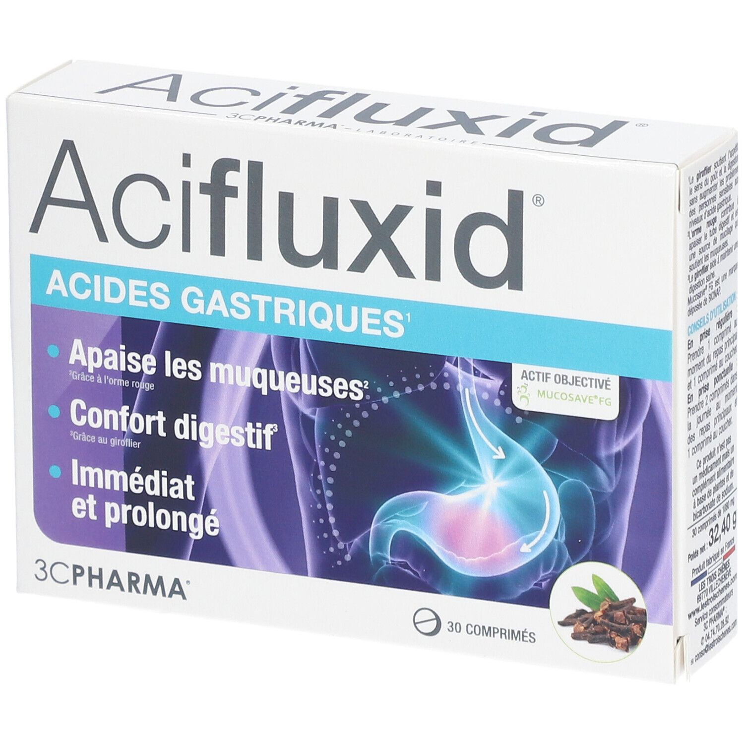 3C Pharma Acifluxid® Acides Gastriques Capsule(S) 30 Pc(S) Enfants