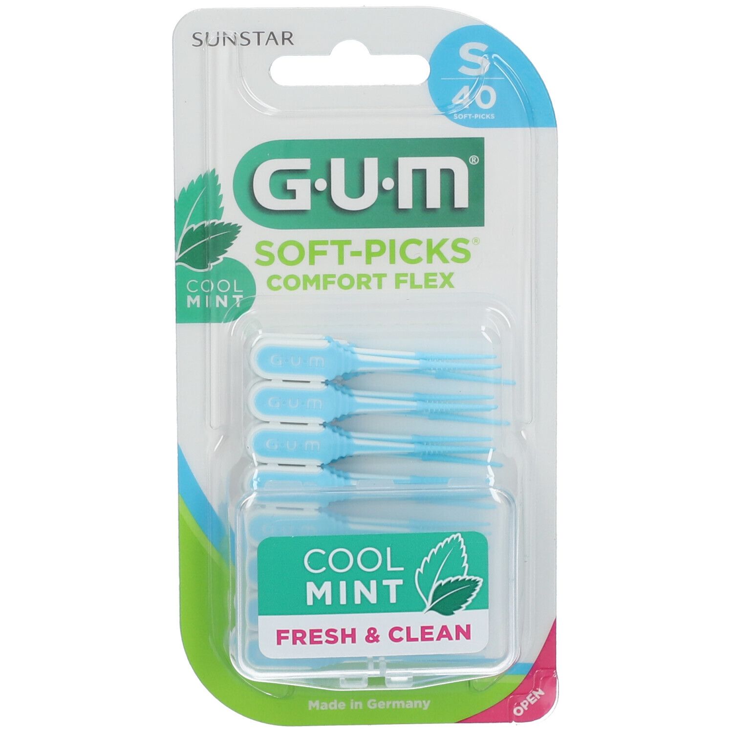 Gum Gum® Soft-Picks® Comfort Flex Small Mint Bâtonnet(S) 40 Pc(S)