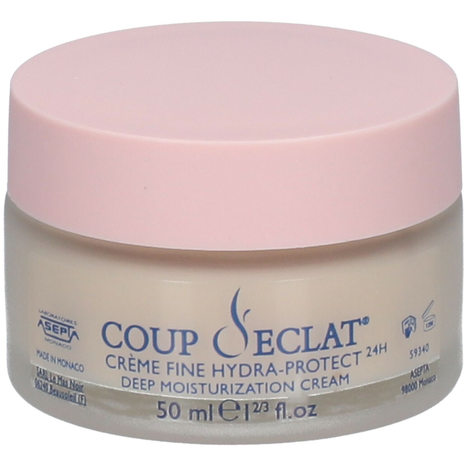 Coup D'eclat Coup D'eclat® Crème Fine Hydra-Protect 24H Crème Pour La Peau 50 Ml