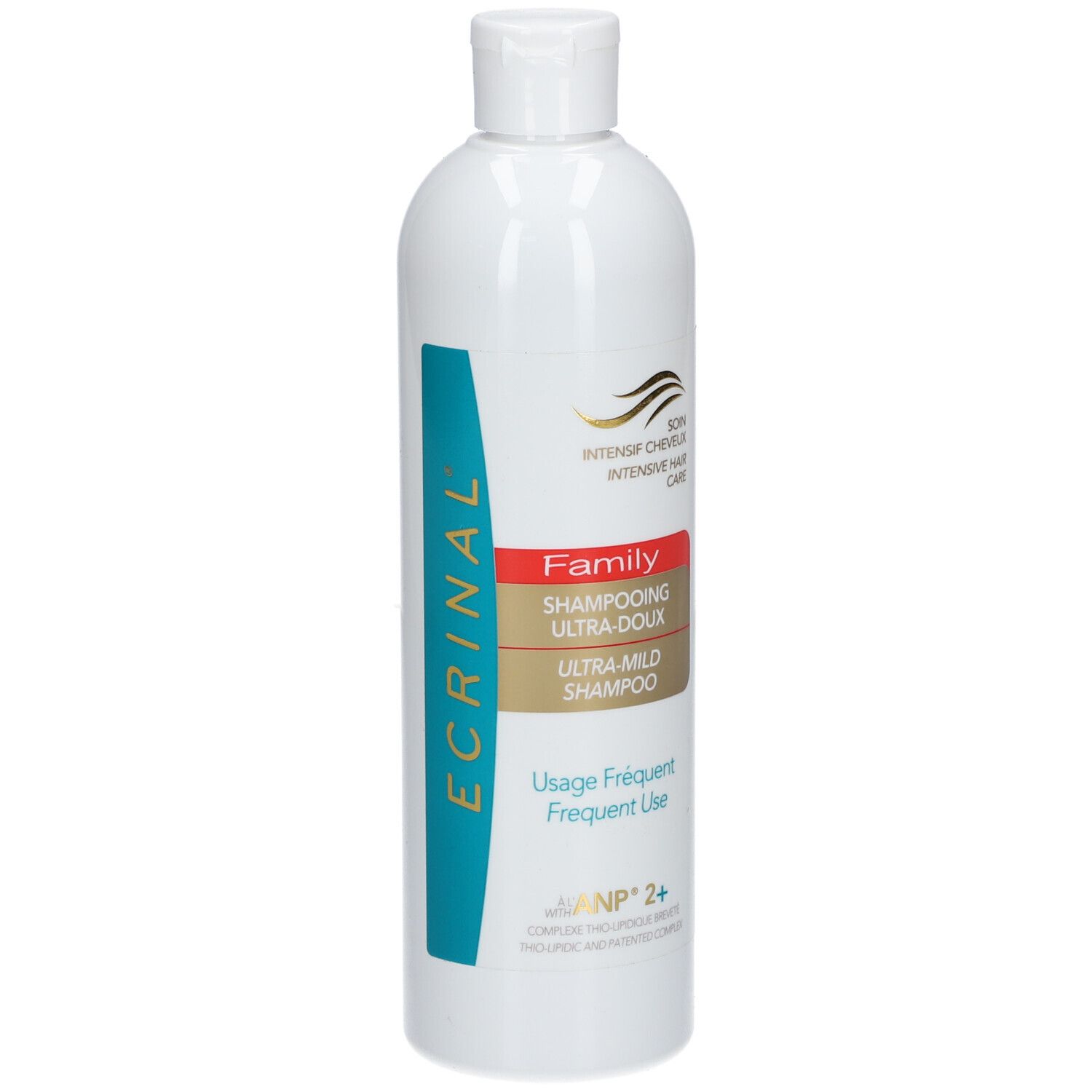 Ecrinal Ecrinal® Soin Intensif Cheveux Shampoing Ultra-Doux Family À L'anp®2+ Shampooing 400 Ml