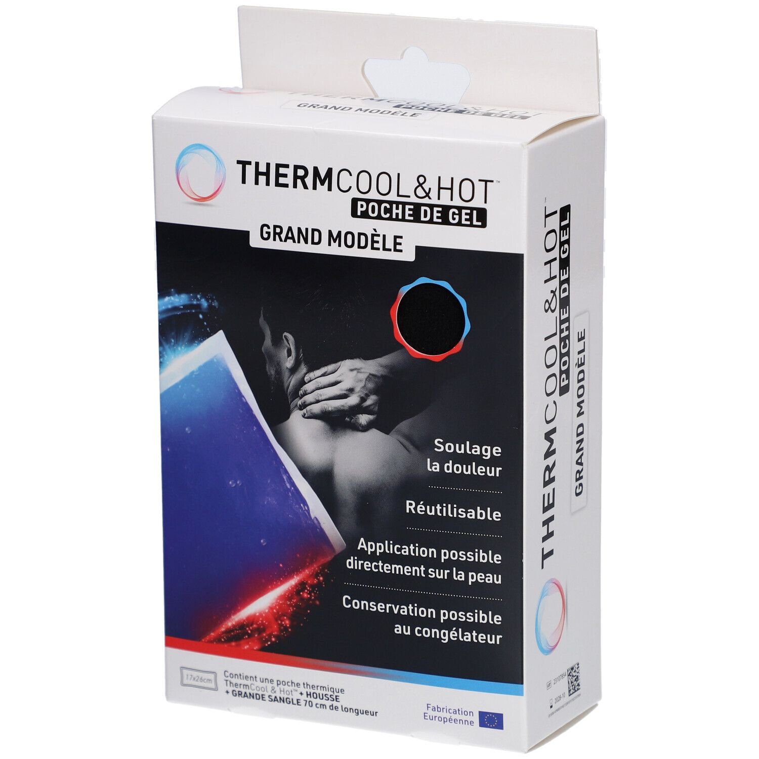Thermcool & Hot Gel Thermique Grand modèle Soulage La Douleur 1 pc(s) Sachet(S)