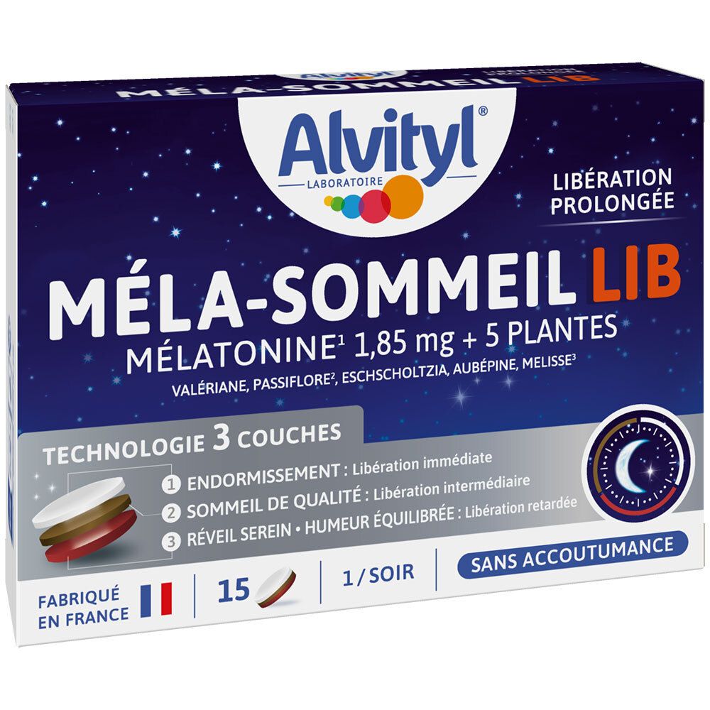 Alvityl Alvityl® Méla-Sommeil Lib Capsule(S) 15 Pc(S)
