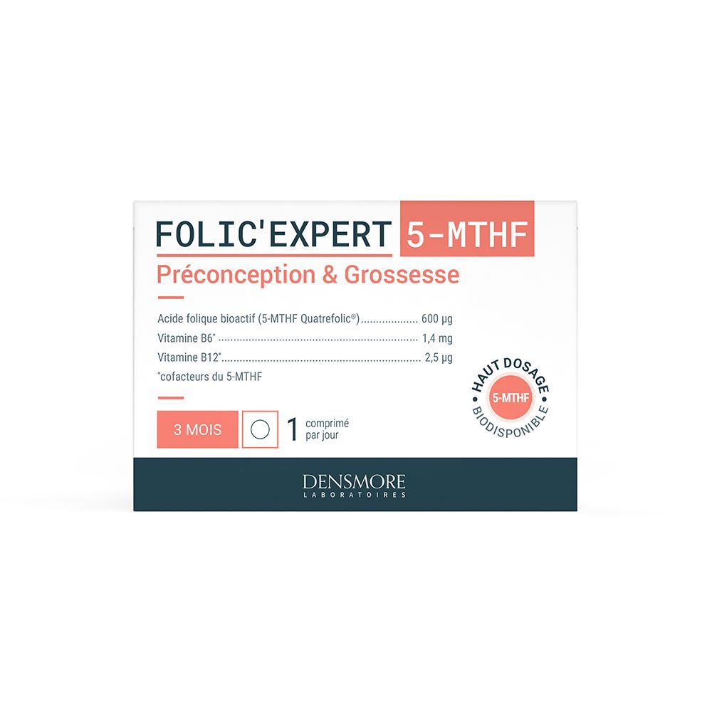 Densmore Folic'Expert Préconception et Grossesse 90comp - Image 2