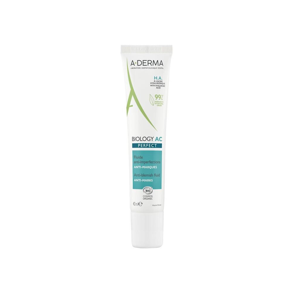 A-DERMA BIOLOGY AC PERFECT Fluide anti-imperfections anti-marques 40 ml Émulsion