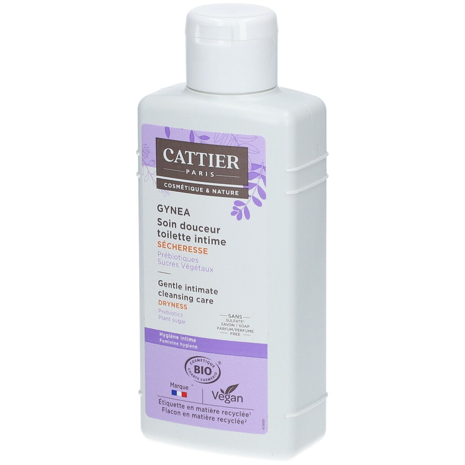 Cattier Gynea - Soin Douceur Toilette Intime Sécheresse Bio Gel(S) 200 Ml