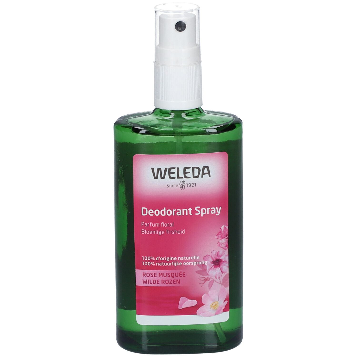 Weleda Bio Déodorant Spray À La Rose Musquée Solution(S) 100 Ml