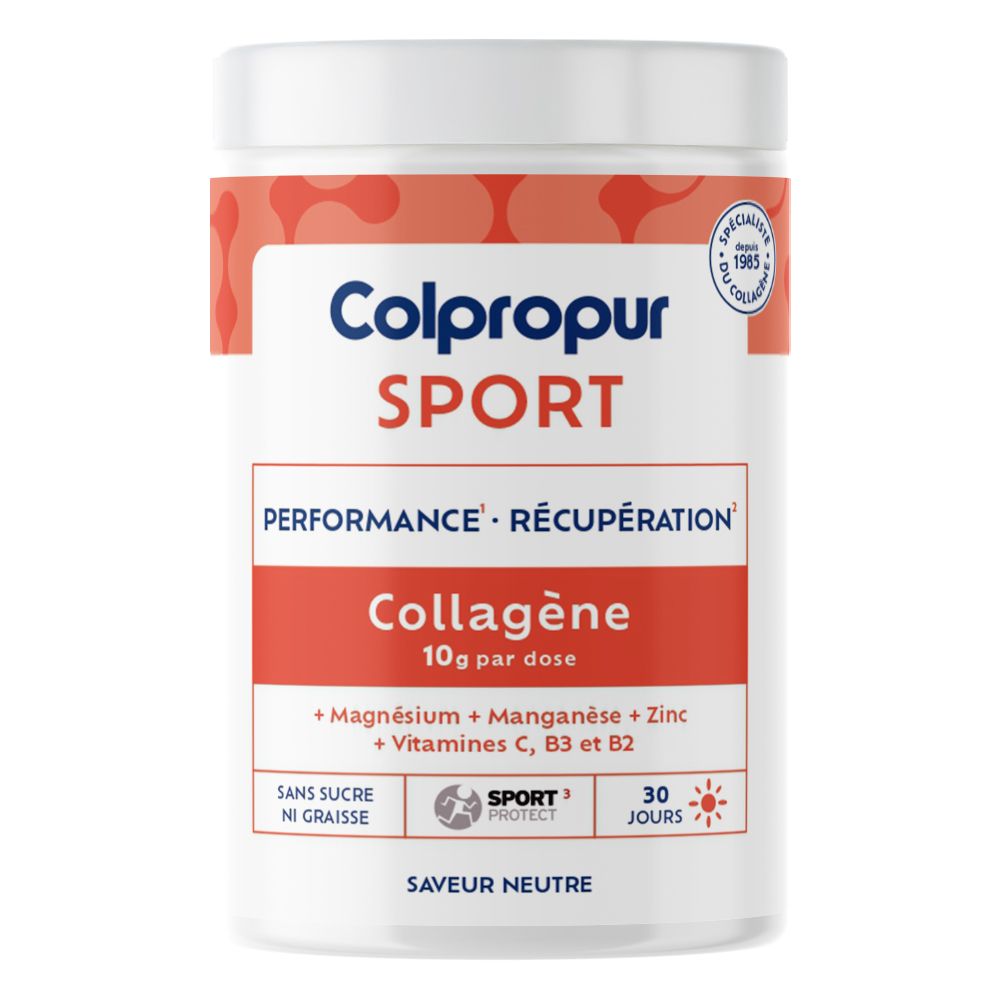Colpropur Sport Collagène Articulations Os Muscles Poudre Pour La Préparation D'une Solution 330 G Enfants