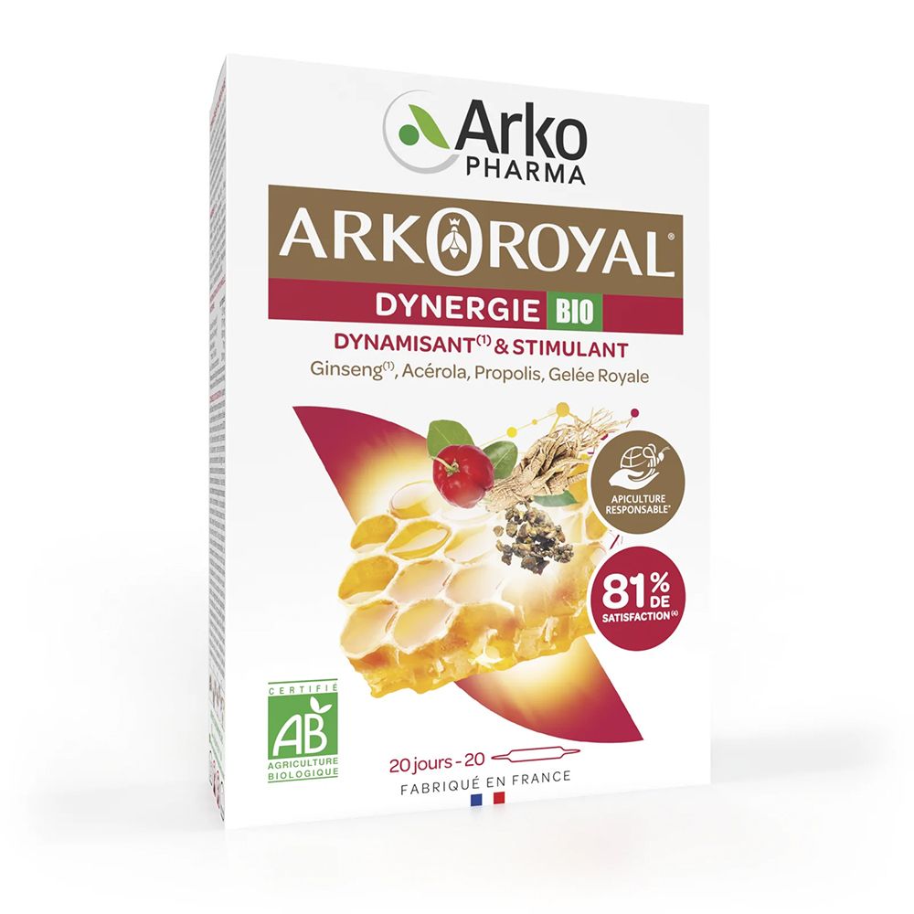 Arkoroyal Arkopharma Arkoroyal® Dynergie Bio Solution Orale 200 Ml Enfants