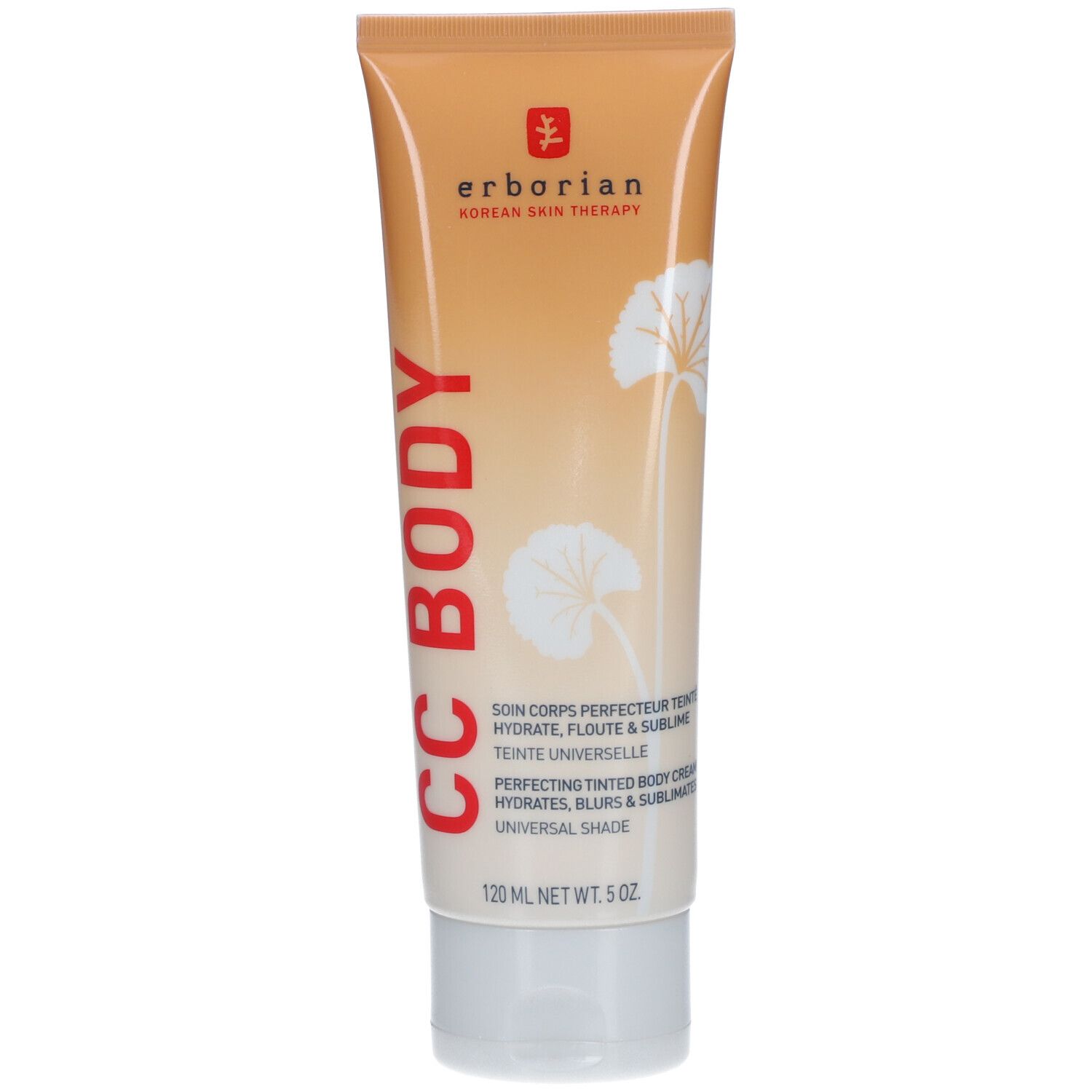 ERBORIANCC BODY - Soin Corps Perfecteur Teint Teinte universelle Fluide 120 ml