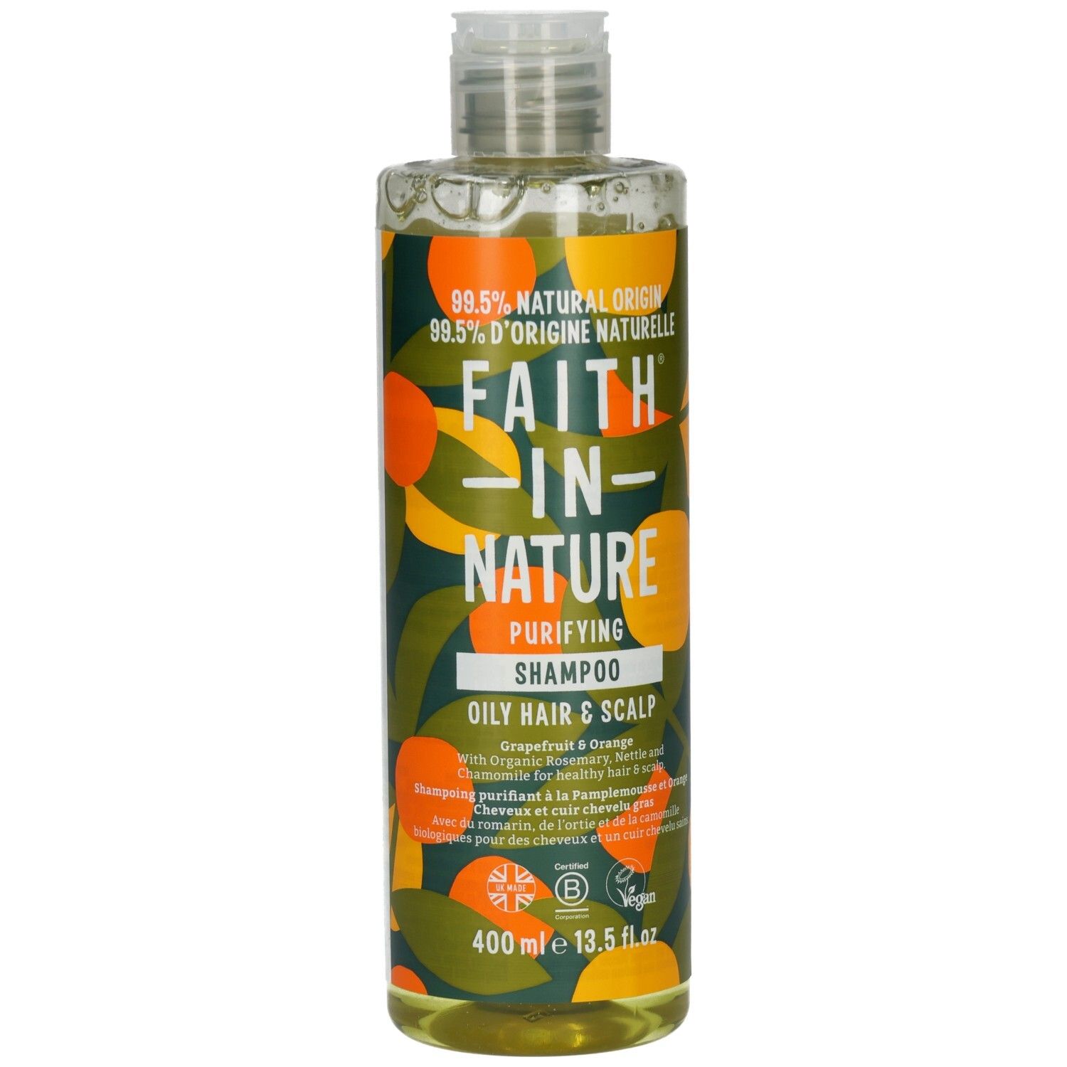 Faith in Nature Shampoing Pamplemousse & Orange - Image 2