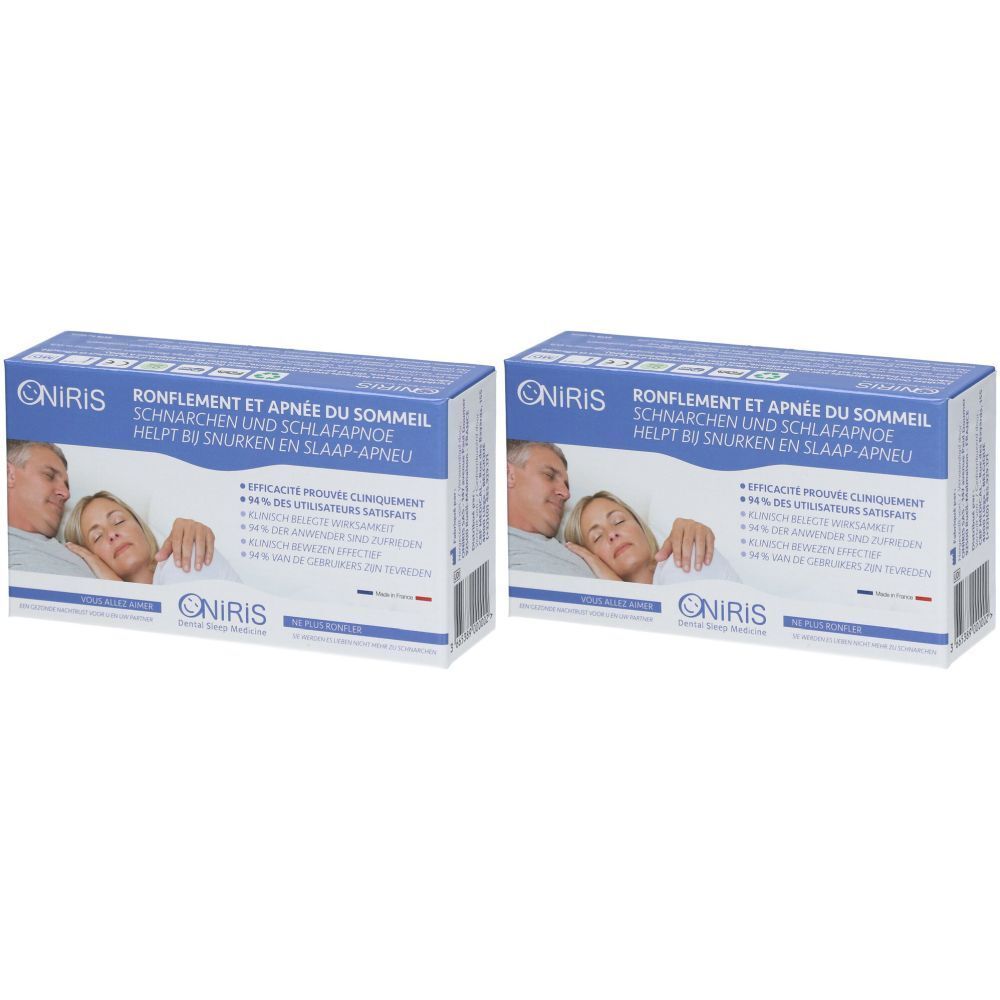 ONiRiS Ronflement et apnée du sommeil 2x1 pc(s) Autre
