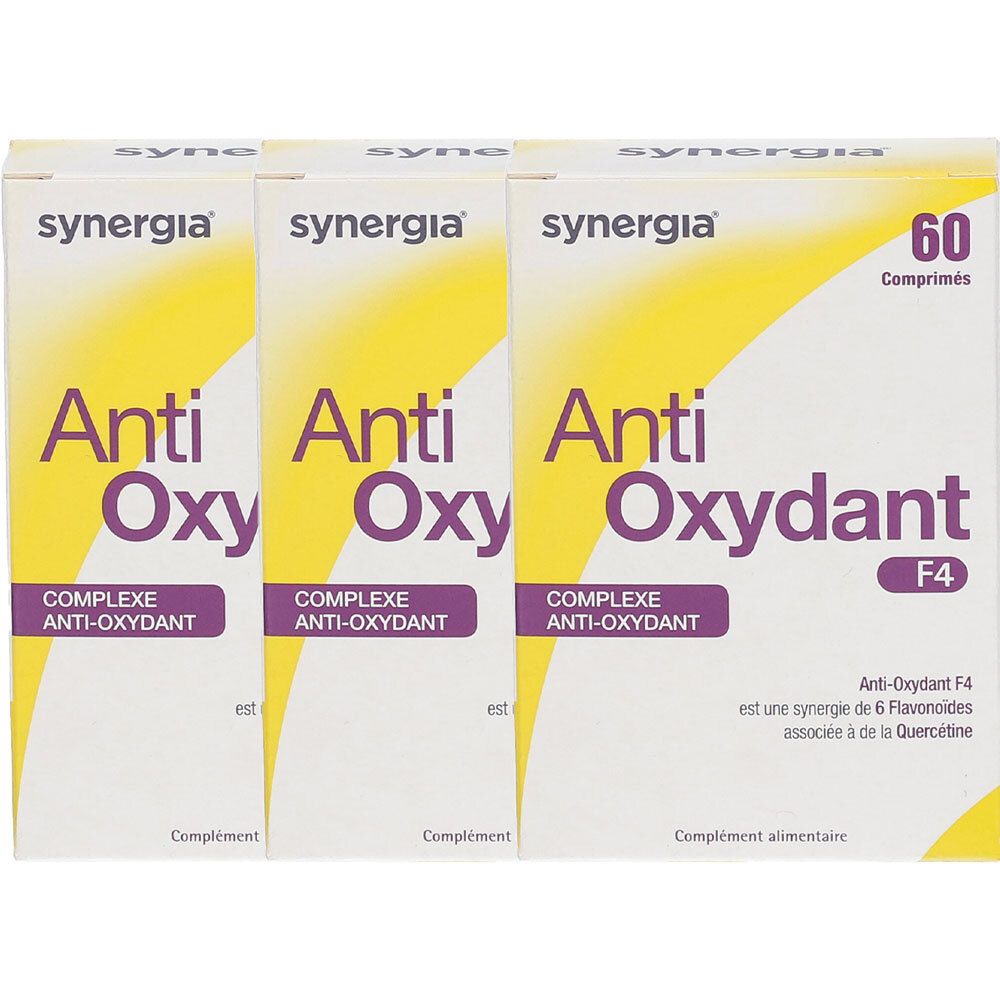 synergia Anti-Oxydant F4 3x60 pc(s) Comprimé(S)