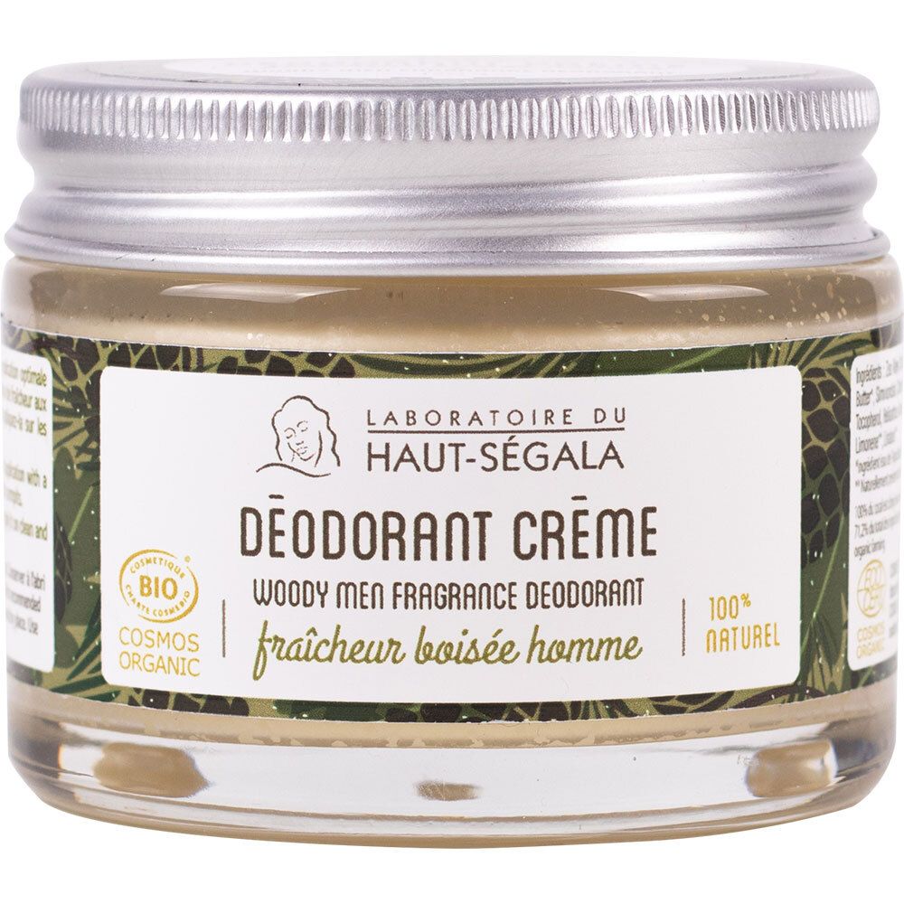 Laboratoire Du Haut Segala Déodorant Crème Fraîcheur Boisée Homme 50 G