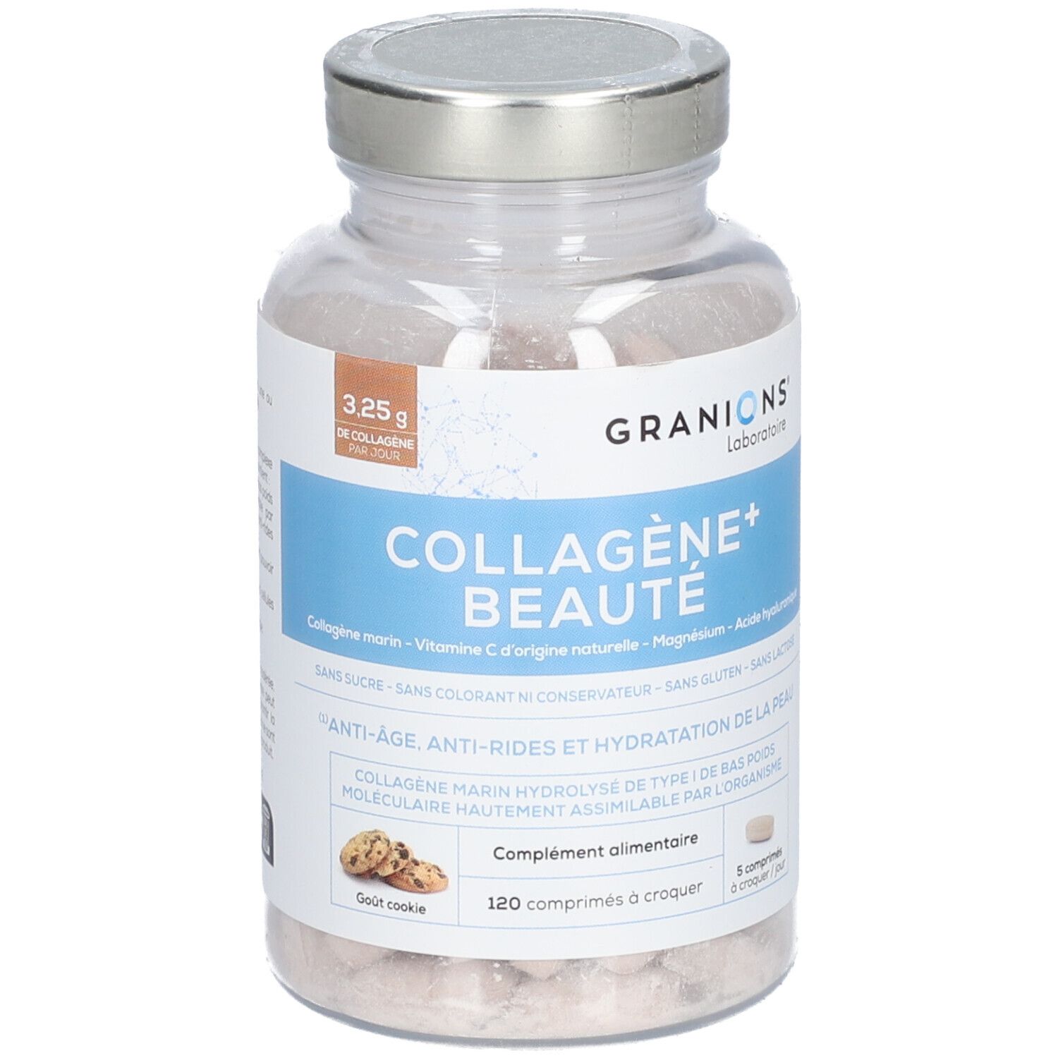 Granions Collagène+ Beauté - Comprimé À Croquer Cookie Comprimé(S) 120 Pc(S) Enfants
