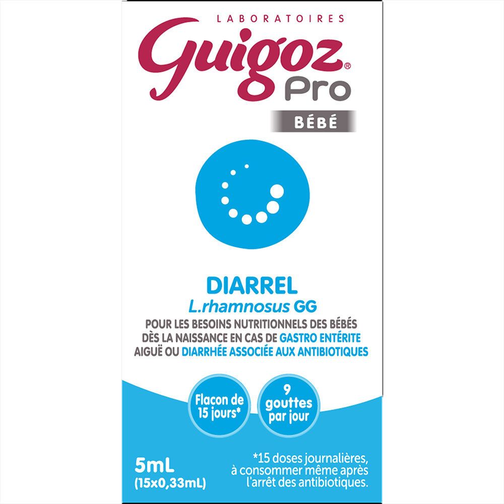 GUIGOZ® Pro Bébé DIARREL Goutte(S) Orale(S) 5 ml