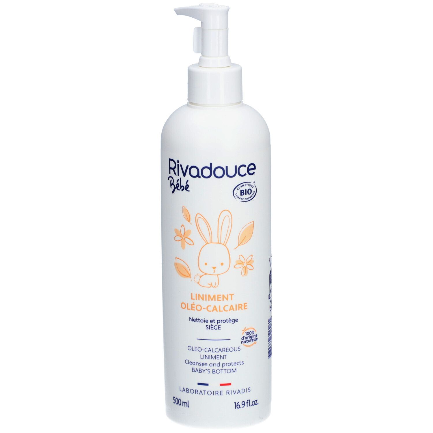 RIVADOUCE Bébé Liniment Oléo-Calcaire bio 500 ml Liniment(S)