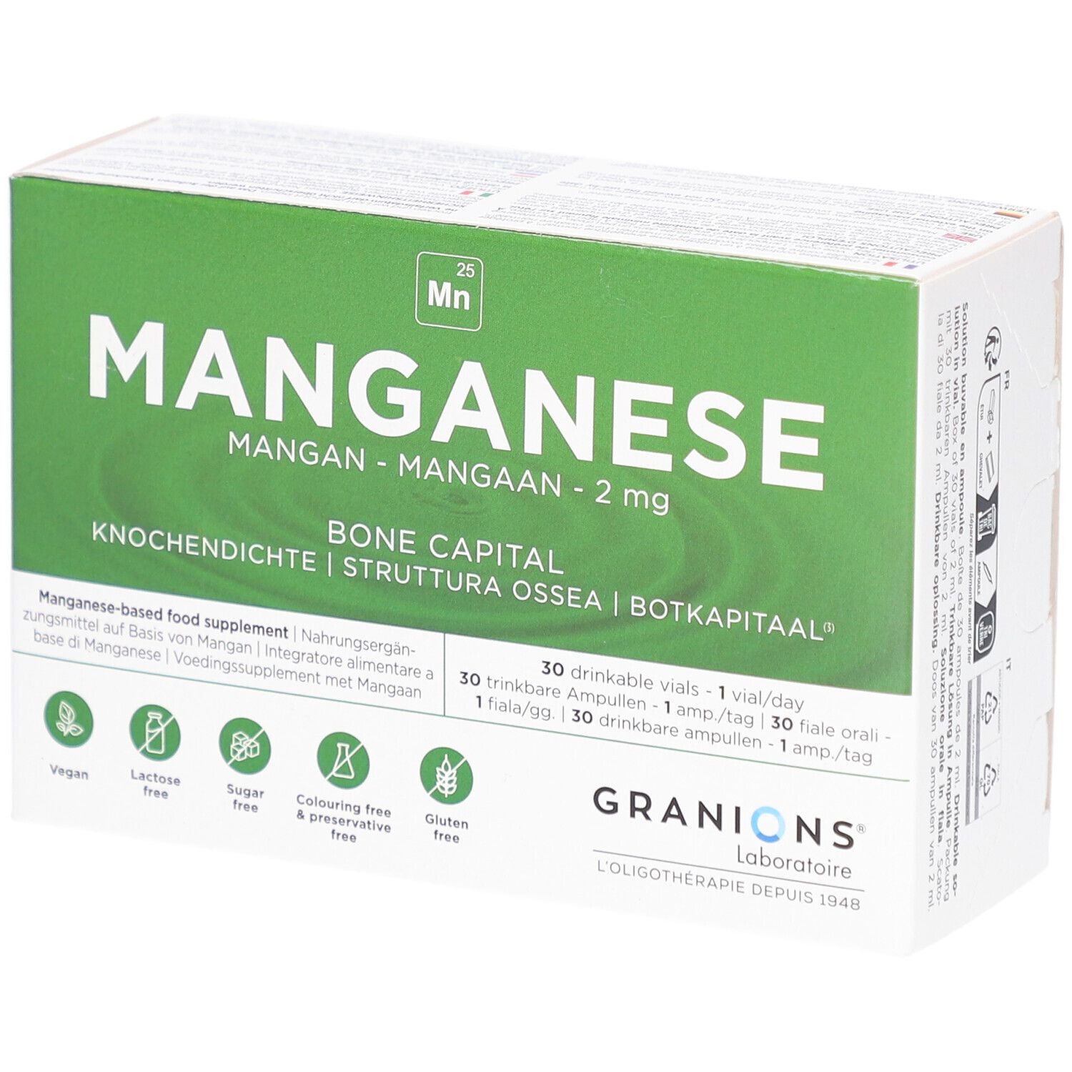 Granions Manganèse Solution Orale 60 Ml