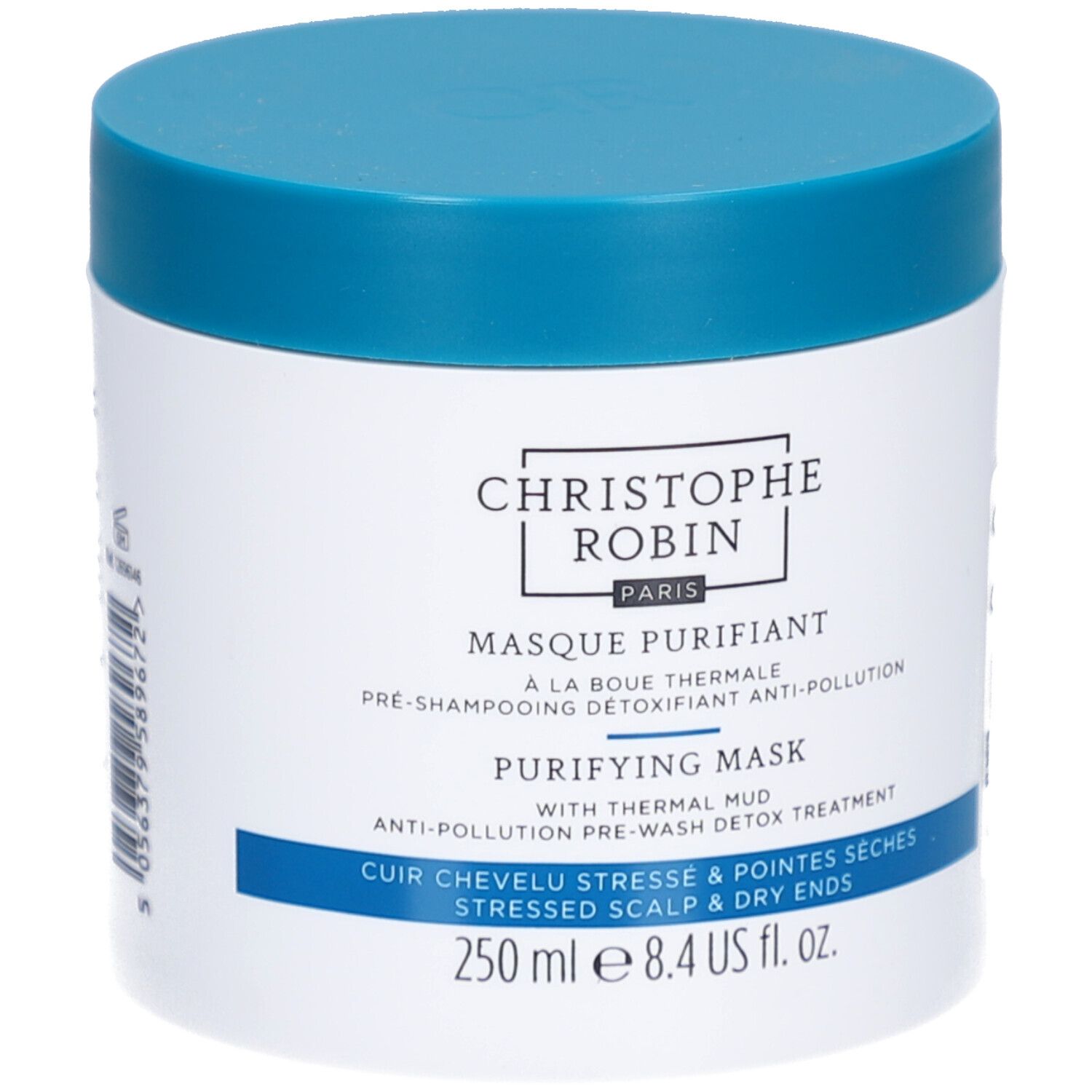 Christophe Robin Masque Purifiant À La Boue Thermale Crème 250 Ml