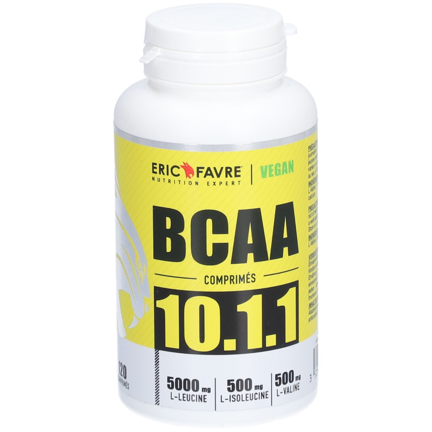 Eric Favre Bcaa 10.1.1 120 Comprimés Taille 10 - Image 3