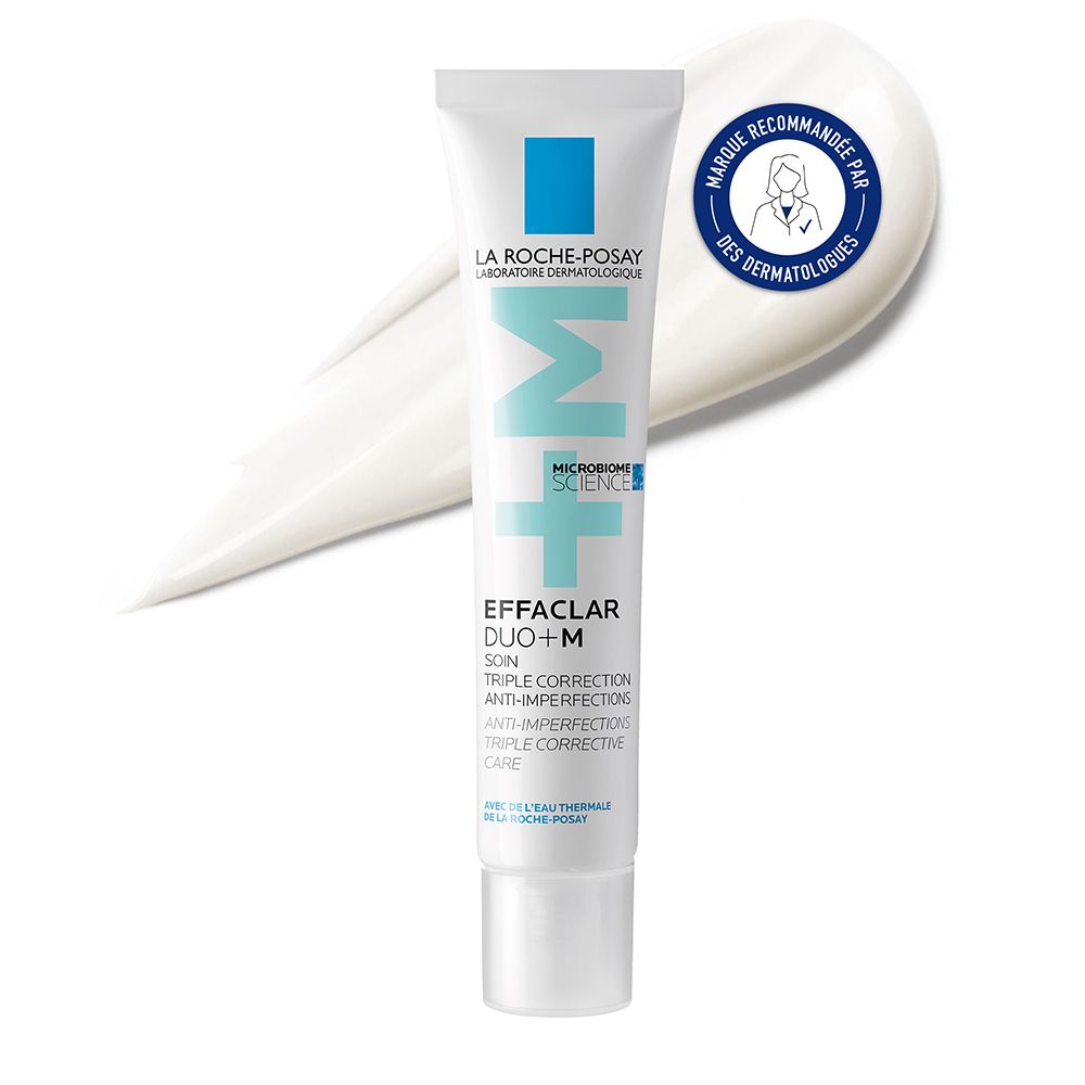 Effaclar DUO+M Soin triple correction anti-imperfections. Boutons & Points noirs, Marques post-acné, Anti-rechute 40ml 40 ml Gel(S)