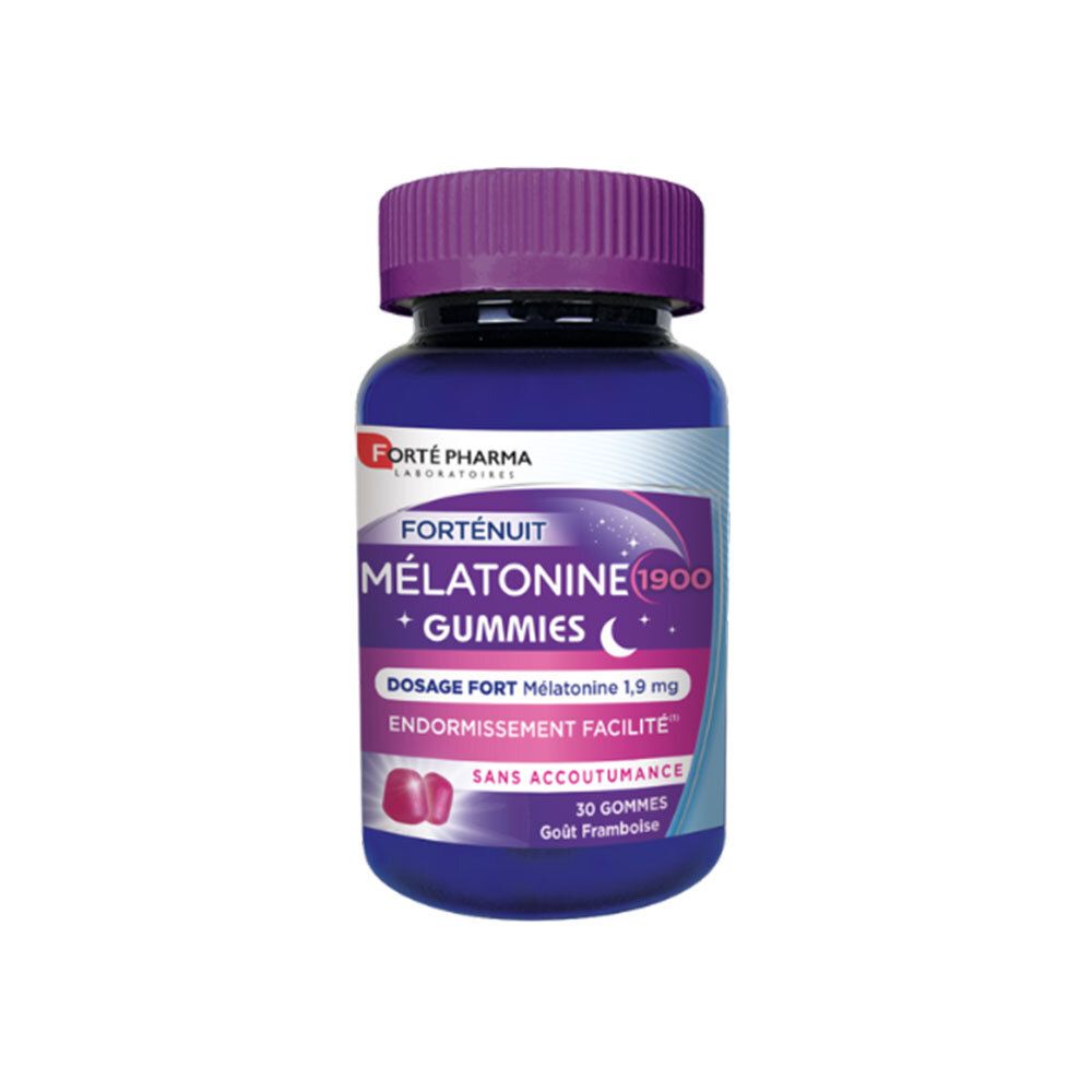 Forté Pharma Forté Nuit Mélatonine 1900 Bonbon(S) 30 Pc(S) Enfants