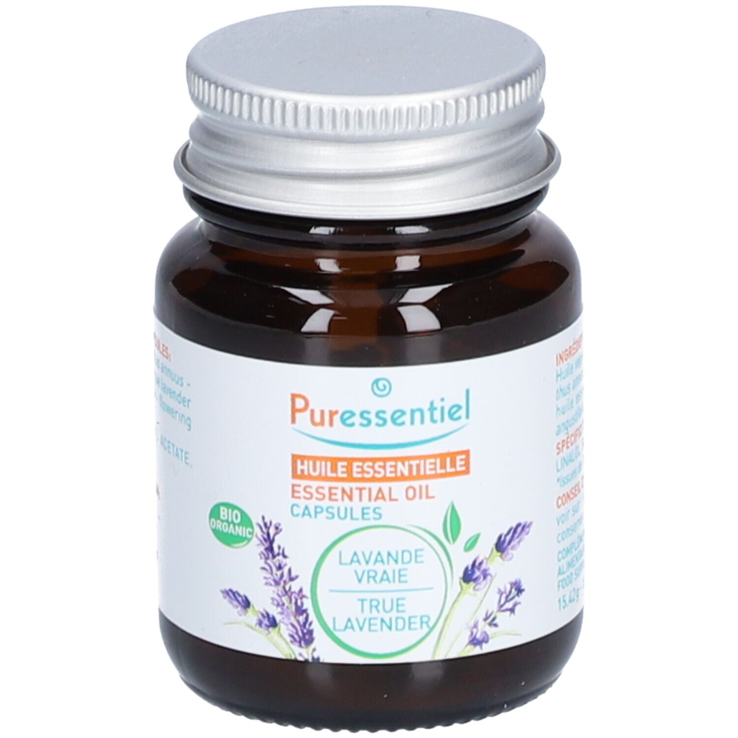 PURESSENTIEL Huile essentielle Lavande vraie Bio 60 pc(s) Capsule(S)