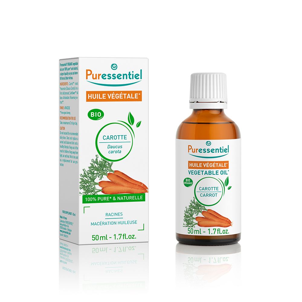 Puressentiel Huile Végétale Bio Carotte 50 Ml Enfants