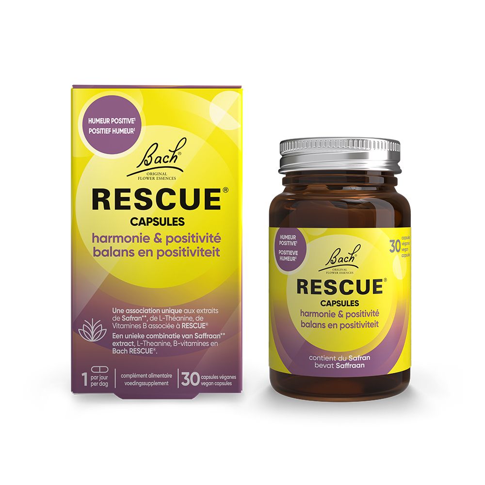 RESCUE Capsules Harmonie & Positivité 30 pc(s) Capsule(S)