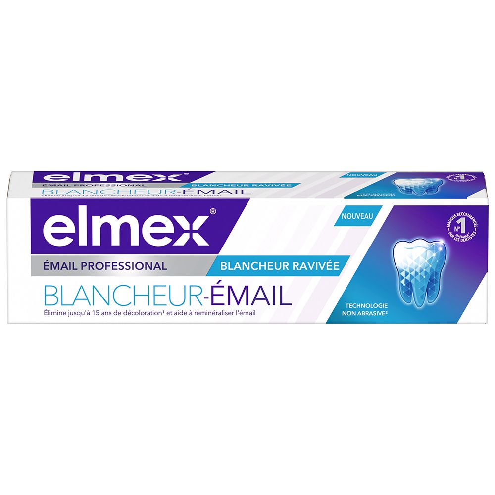 Elmex Blancheur-Émail Dentifrice Dentifrice(S) 75 Ml - Image 1