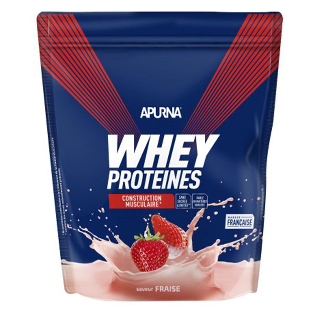 Apurna Unisexe Enfants Bleu Doypack Whey Fraise 750Gr - Image 3