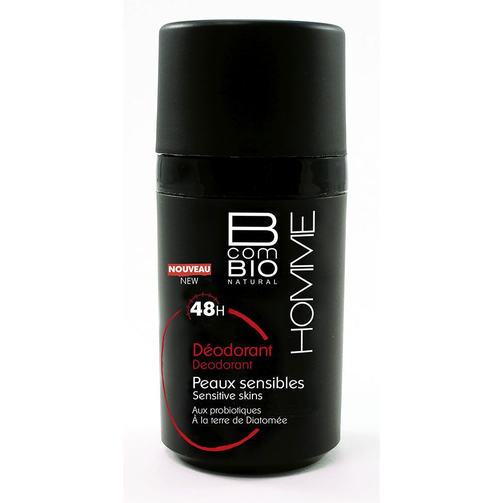 B COM BIO Déodorant Triple action hygiène corps 50 ml Rouleau