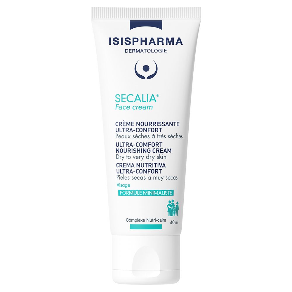 Isispharma Secalia Ato Balm Face Cream Crème Pour La Peau 40 Ml