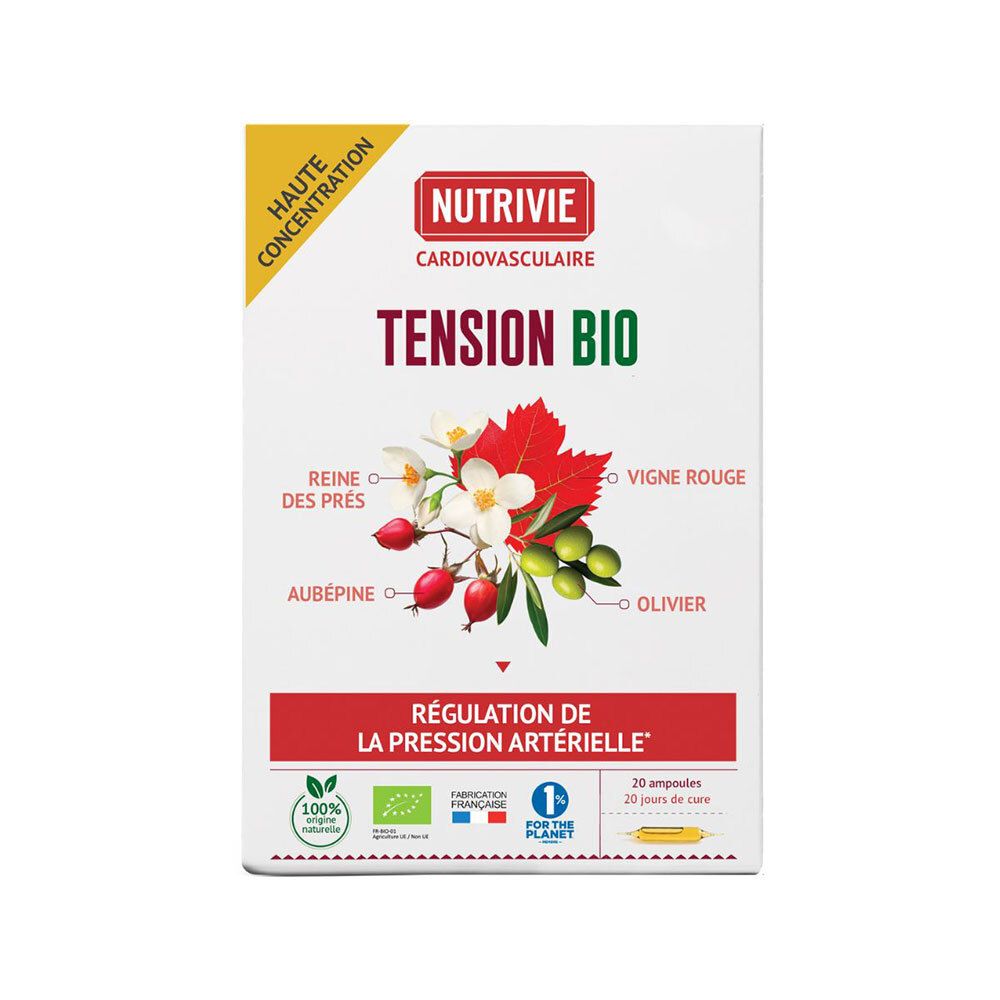 Nutrivie Complexe Tension Bio Ampoule(S) Buvable(S) 20X10 Ml Enfants