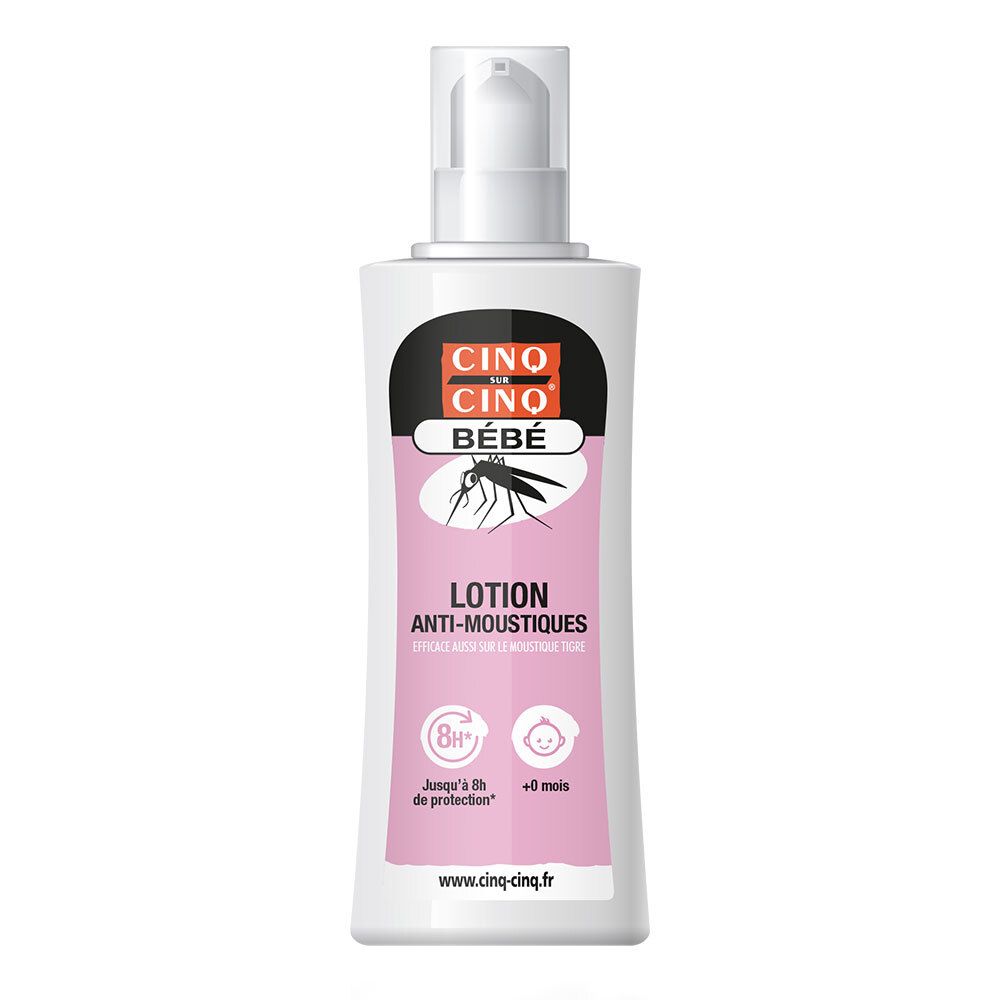 Cinq Sur Cinq Bébé Lotion Anti-Moustiques 100Ml - Image 2