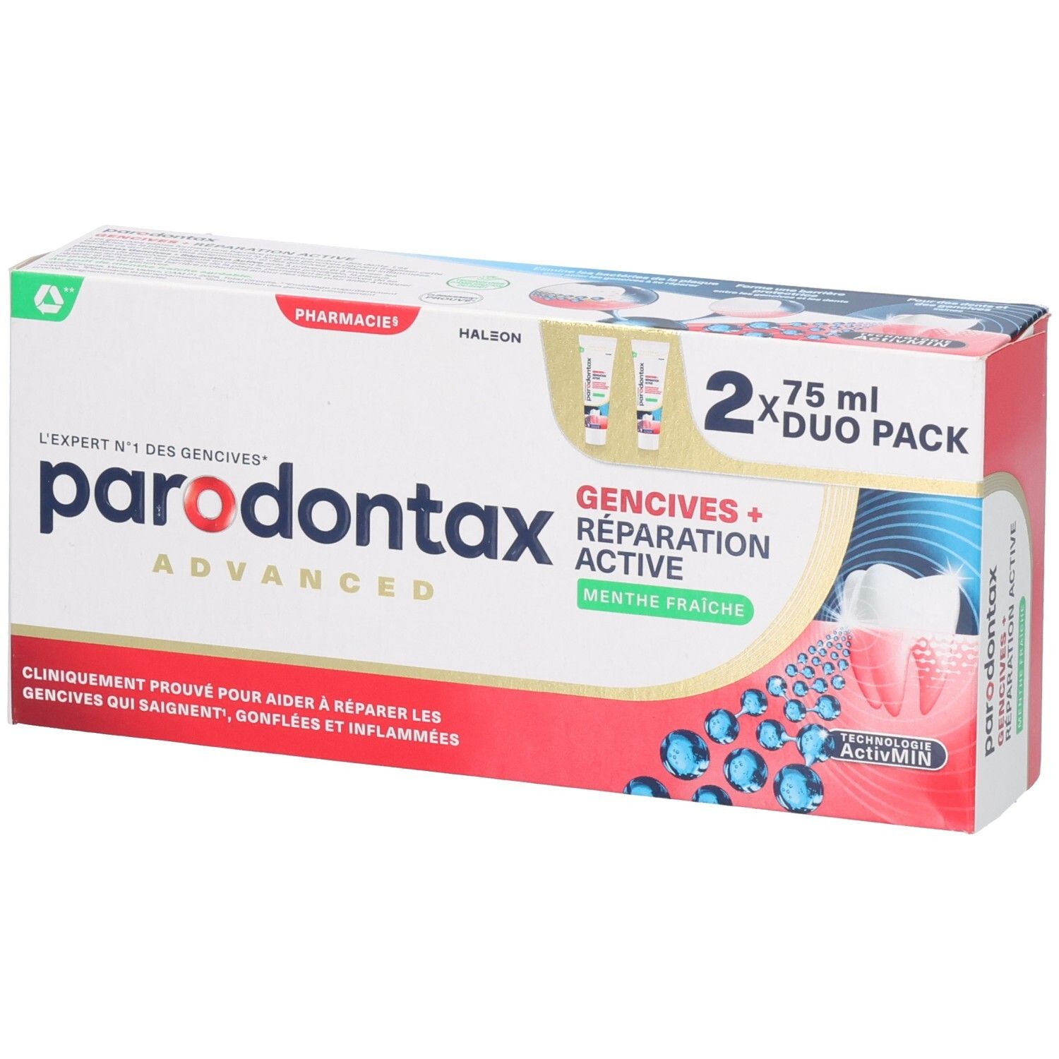 Parodontax Dentifrice Réparation Active Gencives - Menthe Fraîche Dentifrice(S) 150 Ml Enfants - Image 1